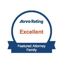 Avvo Rating Excellent Featured Attorney family